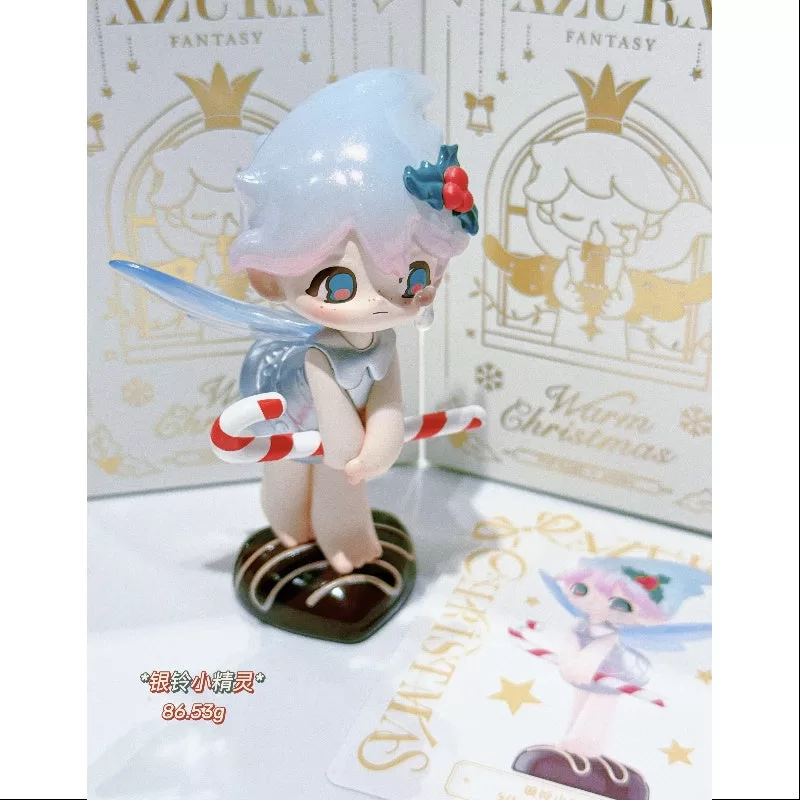 Hada de campana plateada de la serie navideña cálida AZURA