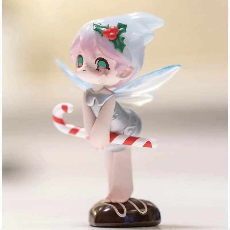 Hada de campana plateada de la serie navideña cálida AZURA