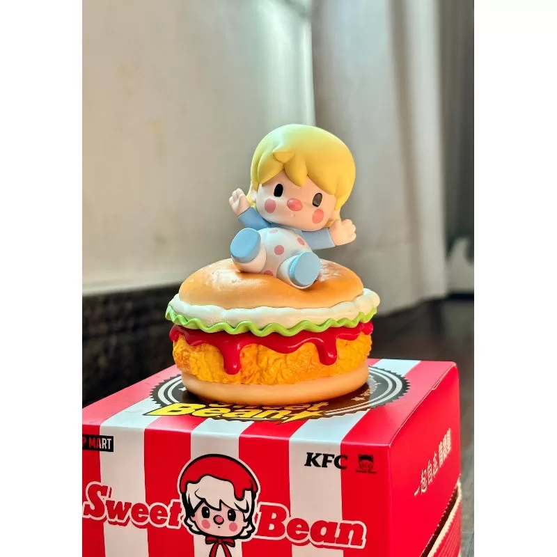 Hamburguesa saltarina Sweet Bean x KFC Foodie Funhouse Series
