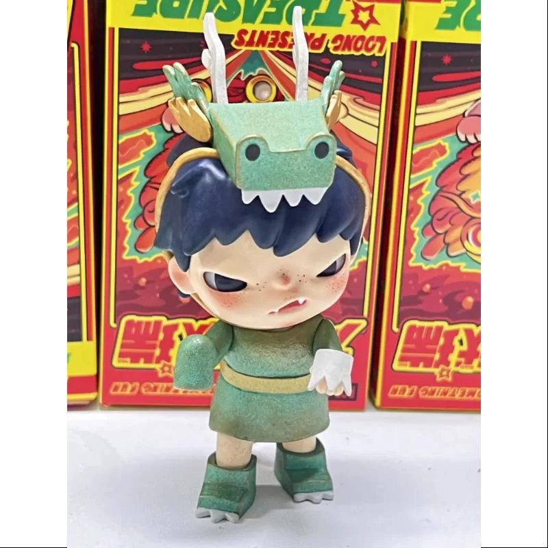 Hirono Pop Mart Loong presenta la serie Treasure Hirono PRANKSTER LOONG versión especial (1/144)