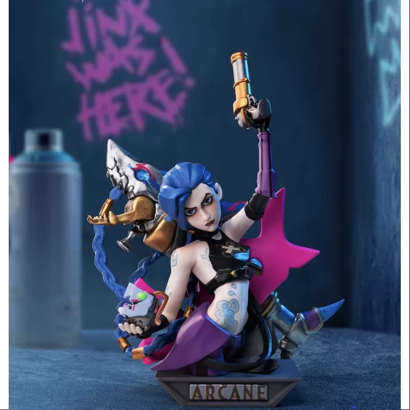Jinx de la serie Arcana de League of Legends