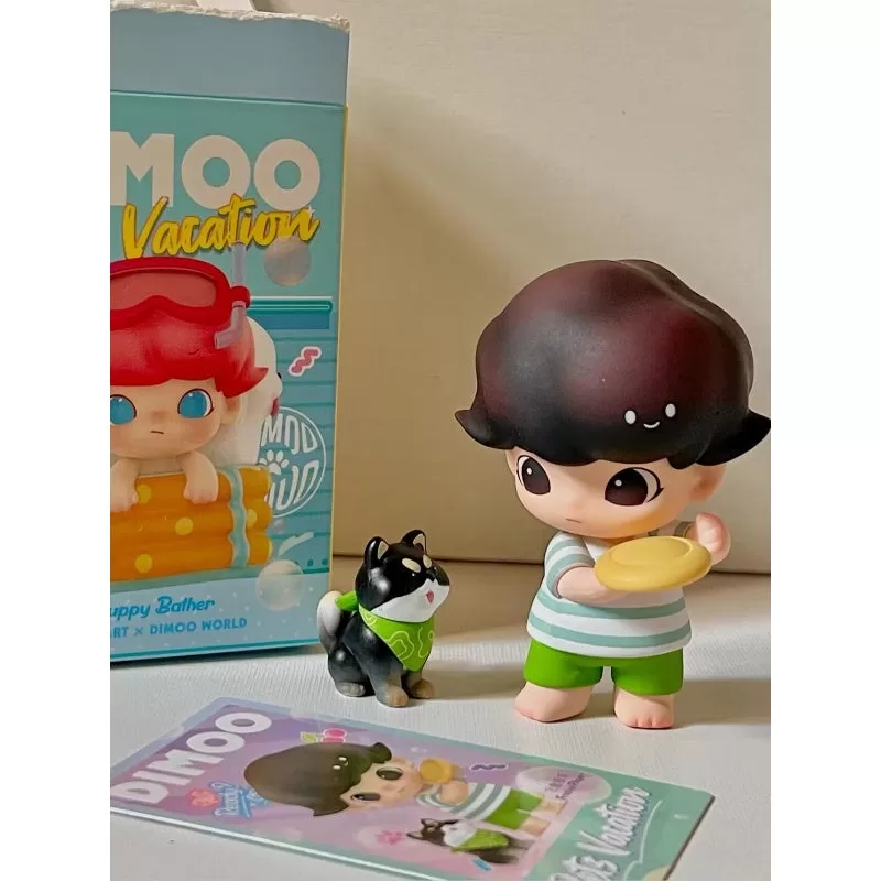 Jugador de frisbee de la serie de vacaciones de DIMOO Pets