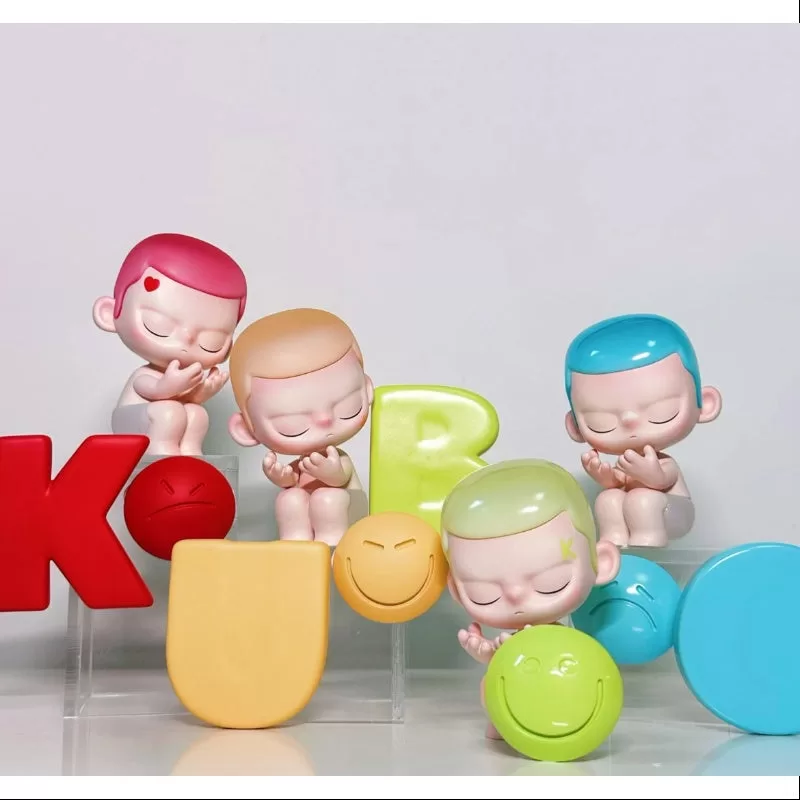 KUBO Emotional Paintball Set de 4 figuras de juguete artístico (2023, edición limitada) KUBO Emotional Paintball Set de 4 figuras de juguete artístico (2023, edición limitada)