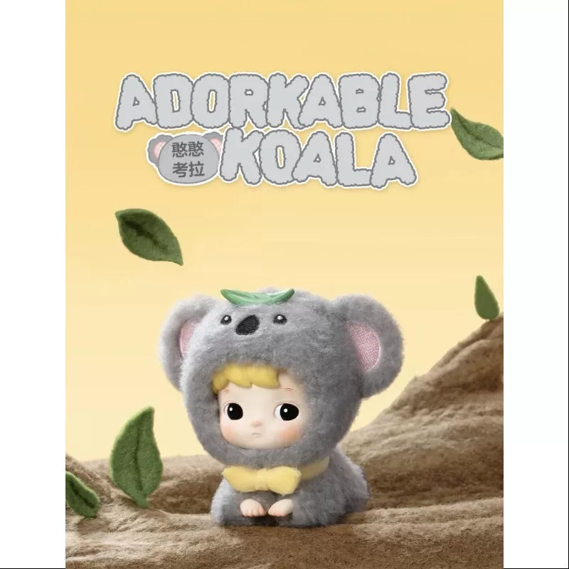 Koala adorable de peluche de vinilo de la serie Hacipupu Snuggle With You