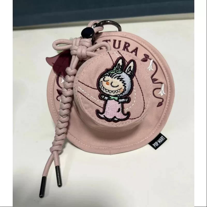 Labubu FALL IN WILD Sombrero de cubo Mini bolso Caja sorpresa serie DATURA