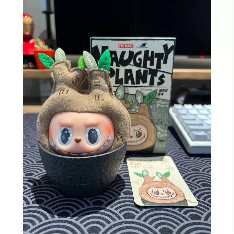 Labubu LOS MONSTRUOS PLANTAS TRAVIESAS Serie de caras de vinilo Pata de elefante