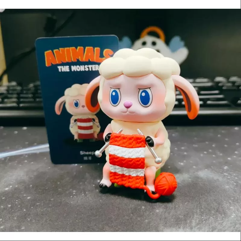 Labubu La Serie Animales Monstruos Ovejas