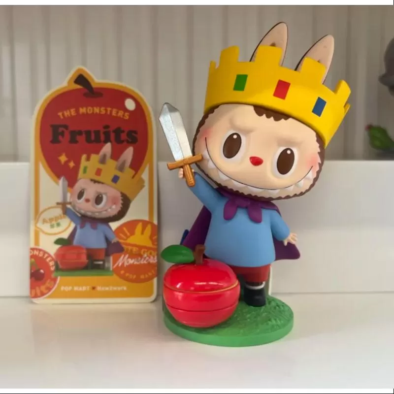 Labubu La Serie de Frutas Monstruosas Manzana Secreta
