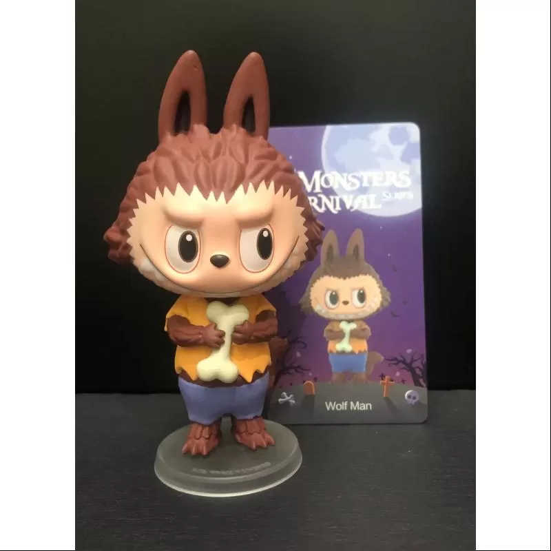 Labubu La serie de carnaval de los monstruos El hombre lobo