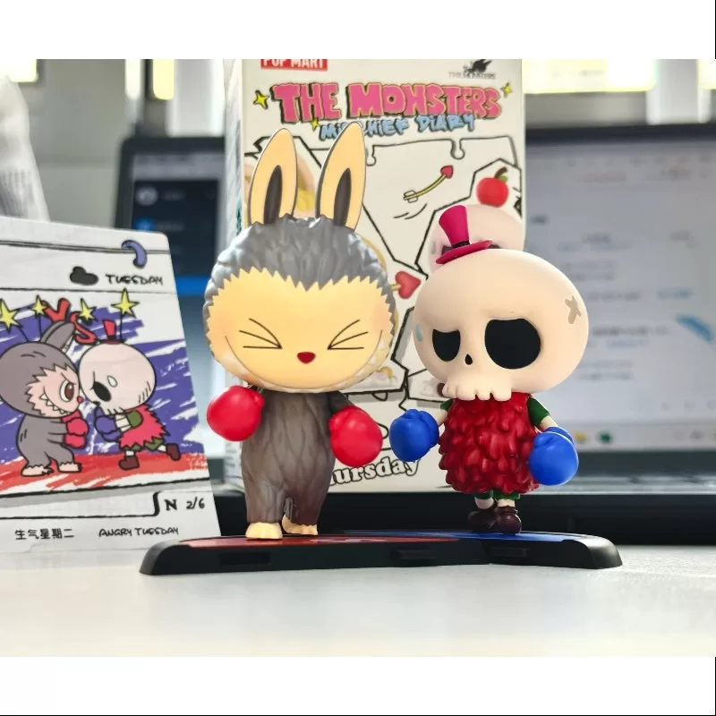 Labubu La serie del diario de travesuras de los monstruos Martes enojado