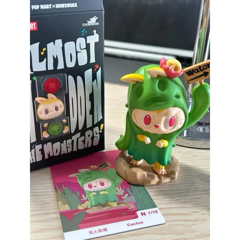 Labubu Los Monstruos Casi Ocultos Serie Cactus