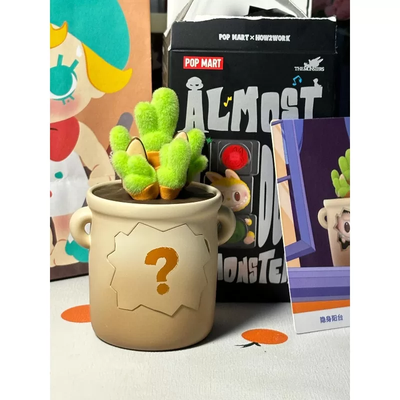 Labubu Los Monstruos Casi Ocultos Serie Maceta de Flores Labubu Los Monstruos Casi Ocultos Serie Maceta de Flores