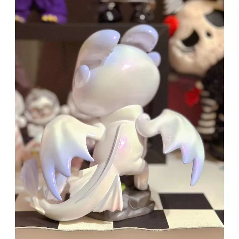 Labubu Los Monstruos Cómo Entrenar a tu Dragón Figura Blanca Rara LIMITADA Labubu Los Monstruos Cómo Entrenar a tu Dragón Figura Blanca Rara LIMITADA