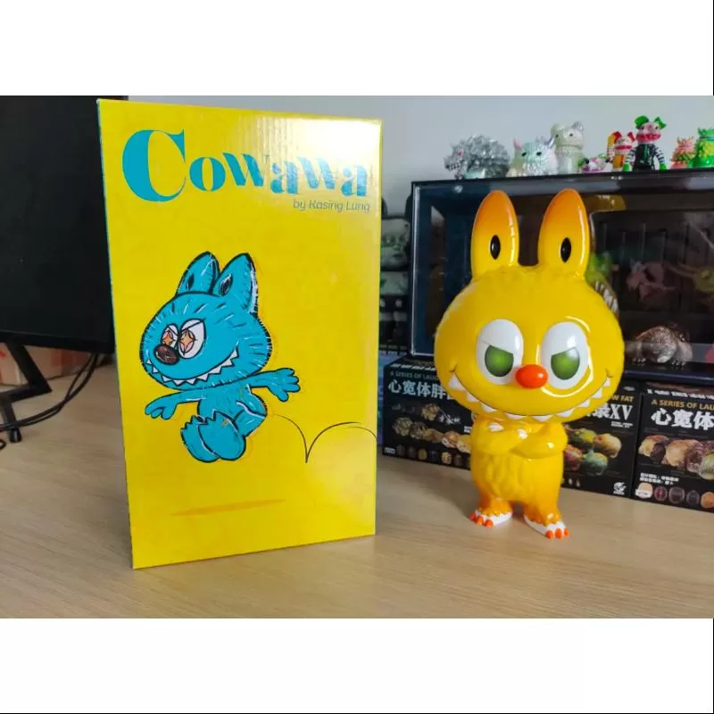Labubu Los Monstruos Cowawa Amarillo Kasing Lung LIMITED