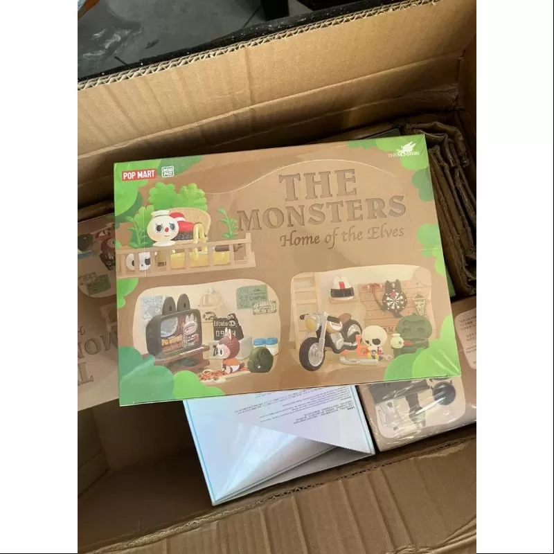 Labubu Los Monstruos El Hogar de los Elfos Serie Conjunto Completo Nuevo Con Plástico