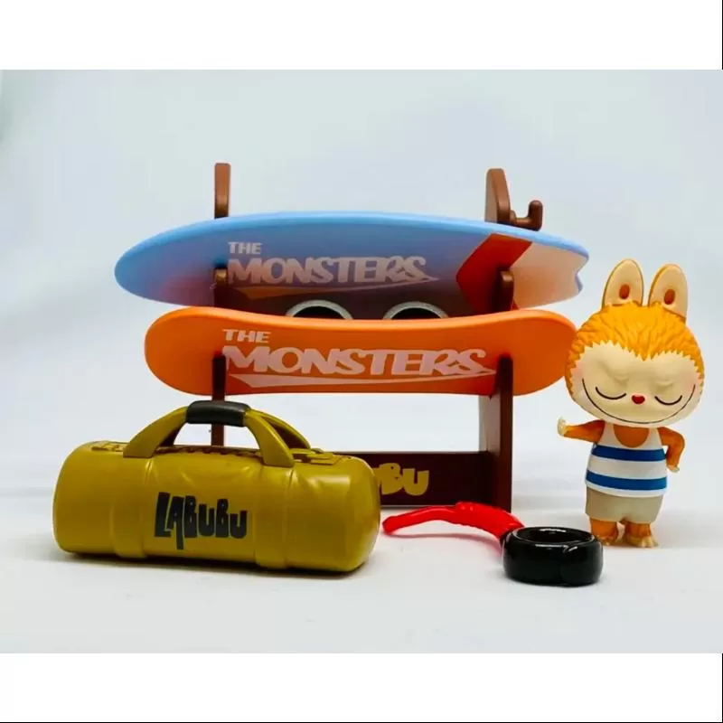 Labubu Los Monstruos El Hogar de los Elfos Serie Surf Imaginario