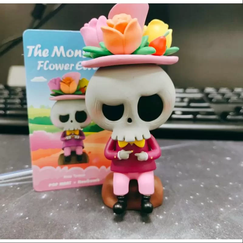 Labubu Los Monstruos Elfos de las Flores Serie Rose Tycoco