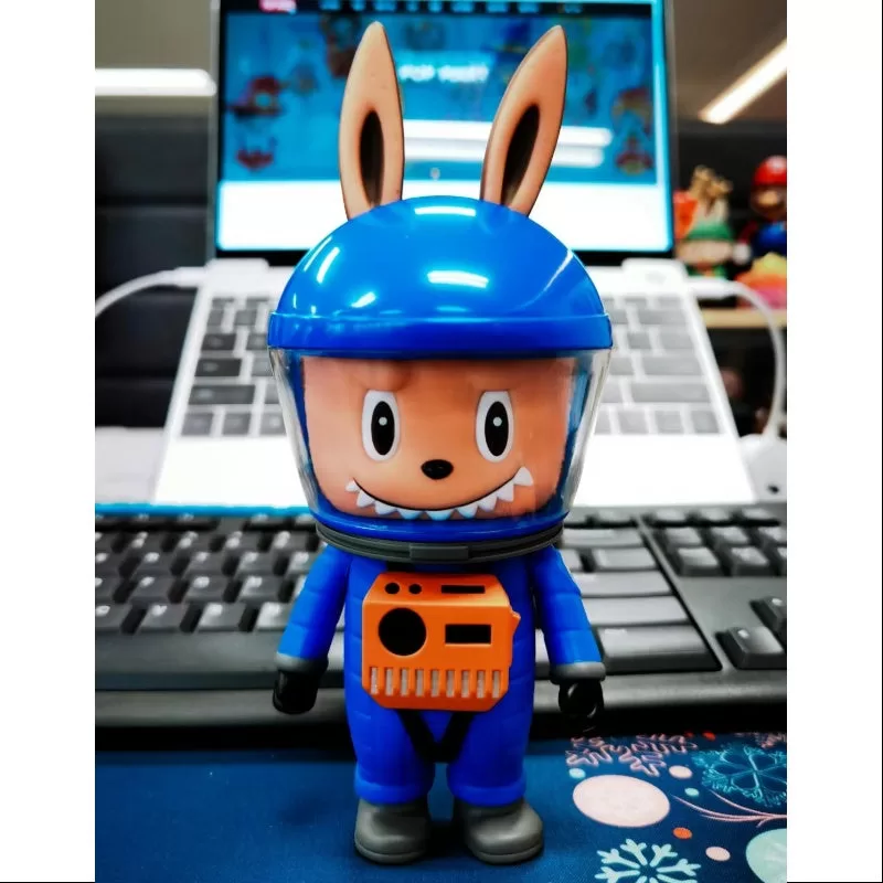 Labubu Los Monstruos Labubu Astronauta Azul 2019 LIMITADO