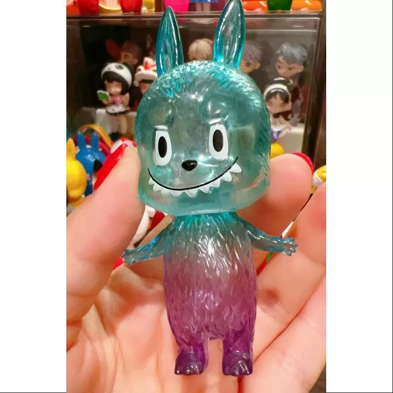 Labubu Los Monstruos Los Pequeños Monstruos Serie 1 Azul Claro Púrpura