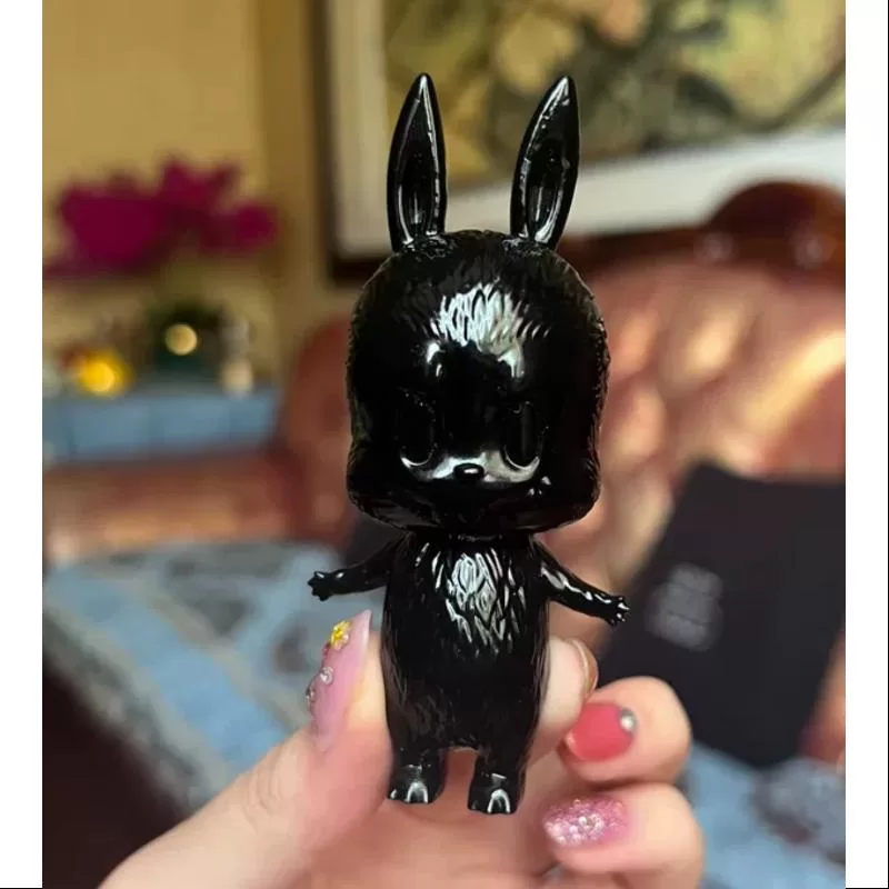 Labubu Los Monstruos Los Pequeños Monstruos Serie 1 Negro Puro