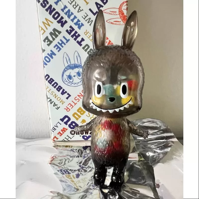 Labubu Los Monstruos Los Pequeños Monstruos Serie 1 Negro Transparente