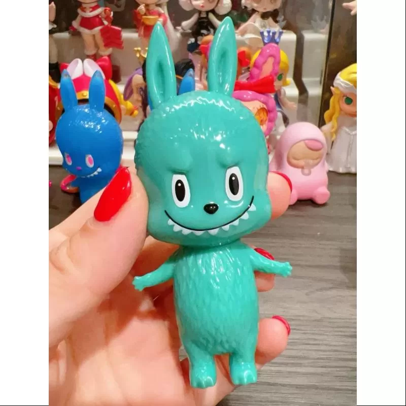 Labubu Los Monstruos Los Pequeños Monstruos Serie 1 Turquesa