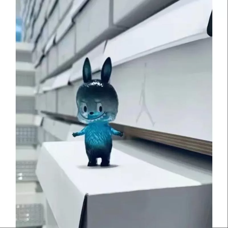 Labubu Los Monstruos Los Pequeños Monstruos Serie 2 Azul Negro