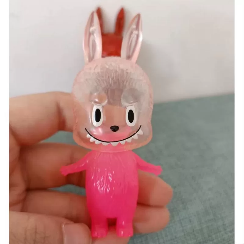 Labubu Los Monstruos Los Pequeños Monstruos Serie 2 Rosa Claro