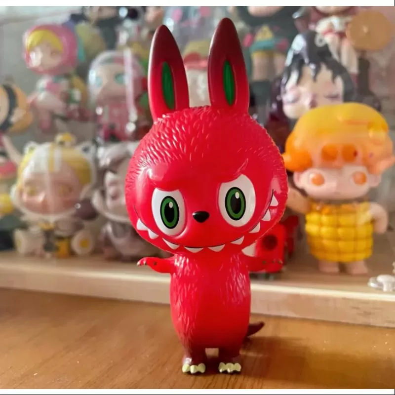 Labubu Los Monstruos Los Pequeños Monstruos Zimomo Serie 4 Rojo