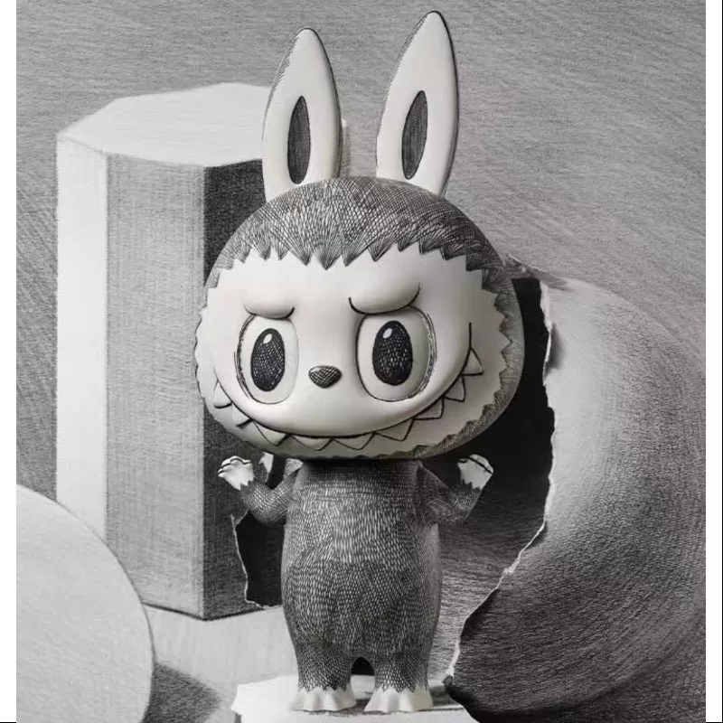 Labubu Los Monstruos MEGA Labubu 400% Sketch 2024 LIMITADO Labubu Los Monstruos MEGA Labubu 400% Sketch 2024 LIMITADO