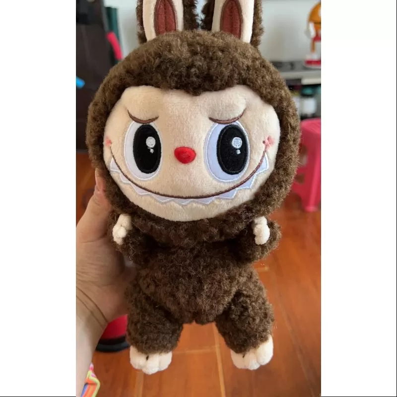 Labubu Los Monstruos Muñeca de Peluche Labubu Marrón LIMITADA Labubu Los Monstruos Muñeca de Peluche Labubu Marrón LIMITADA