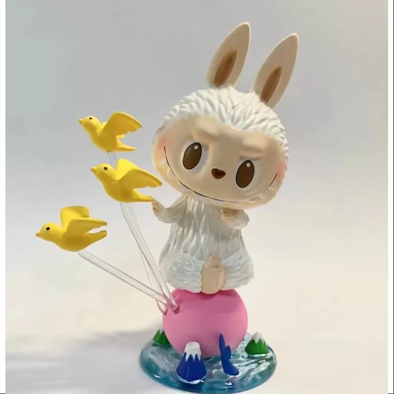 Labubu Los Monstruos Serie Frutas Melocotón