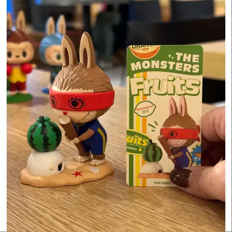 Labubu Los Monstruos Serie Frutas Sandía