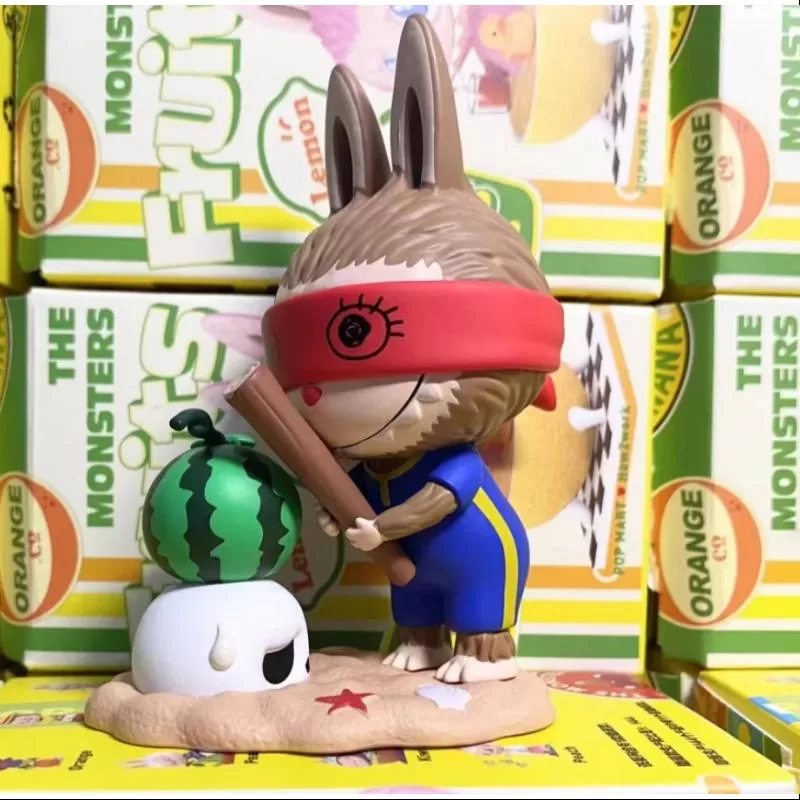 Labubu Los Monstruos Serie Frutas Sandía