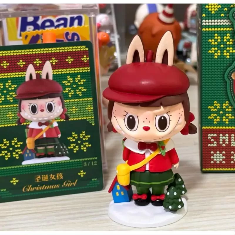 Labubu Los Monstruos Serie Let’s Christmas Chica Navideña