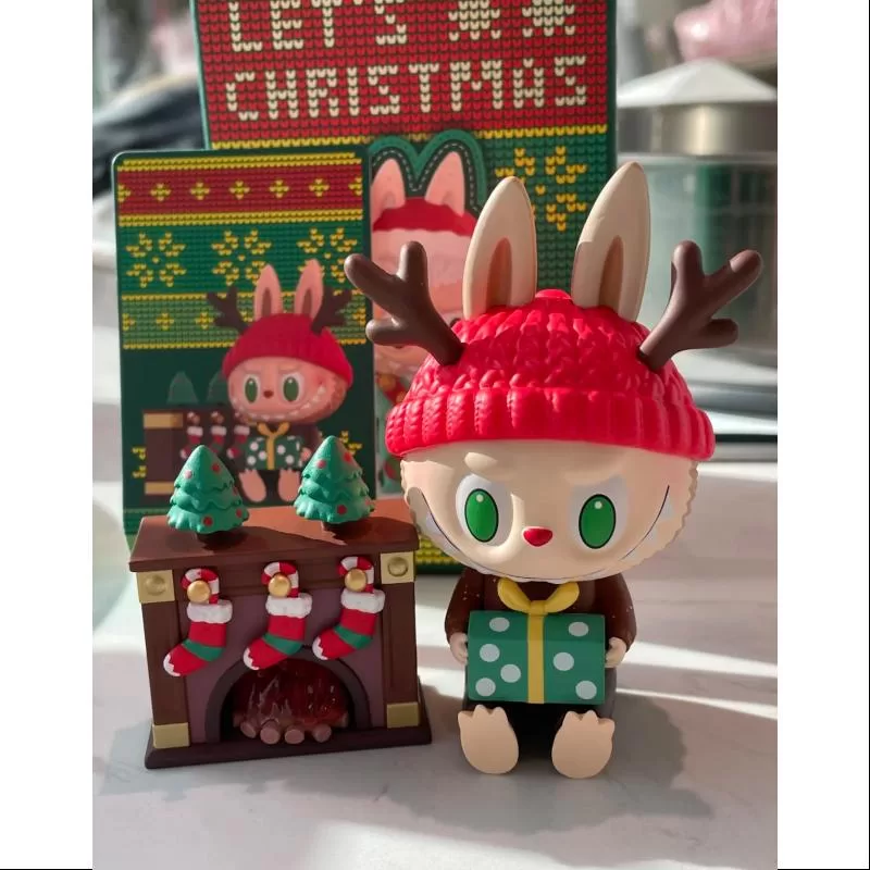 Labubu Los Monstruos Serie Let’s Christmas Chimenea
