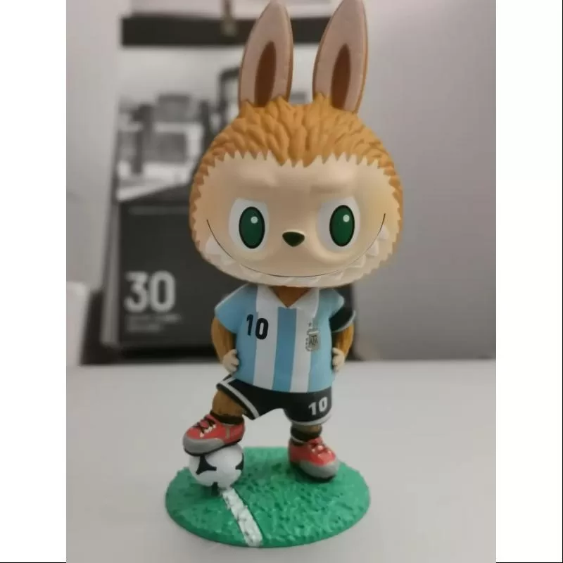 Labubu Los Monstruos Serie de Equipos de Fútbol de Argentina Lionel Messi Comienza
