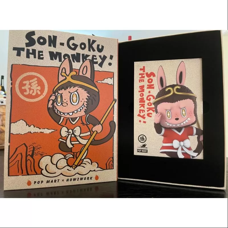 Labubu Los Monstruos Son-GoKu El Mono LIMITADO