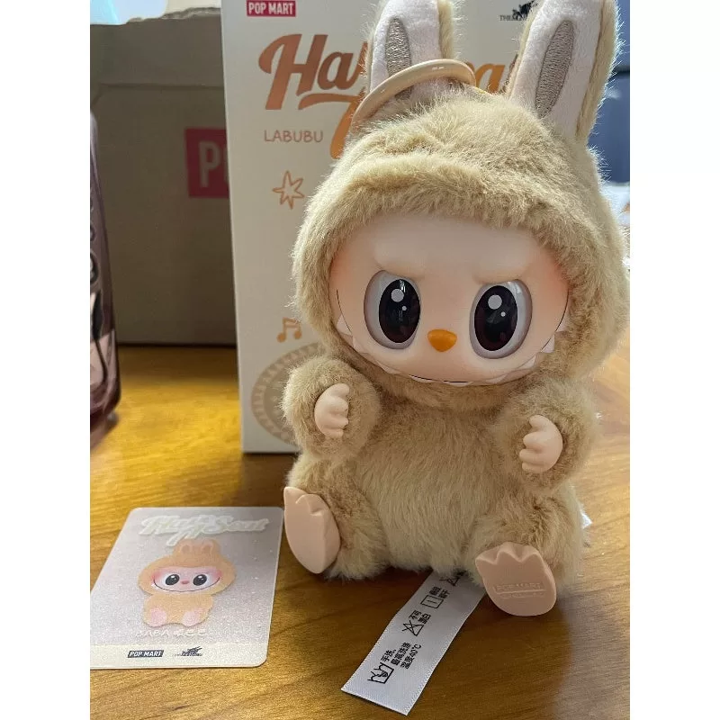 Labubu Los Monstruos Tienen Asiento Fiesta de Verano Macaron Plush Serie 2 BABA