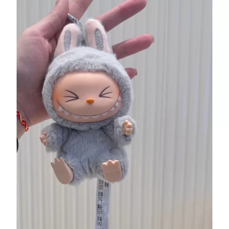 Labubu Los Monstruos Tienen Asiento Fiesta de Verano Macaron Plush Serie 2 JEJE