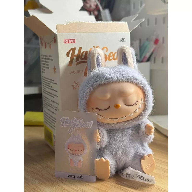 Labubu Los Monstruos Tienen Asiento Fiesta de Verano Macaron Plush Serie 2 ZIZI