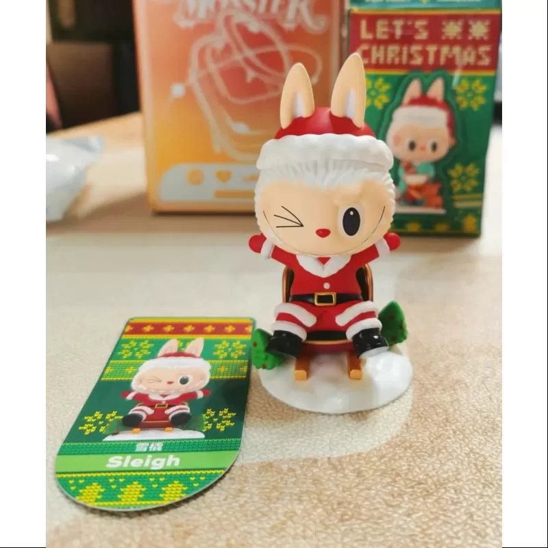 Labubu Los Monstruos Vamos a Navidad Serie Trineo