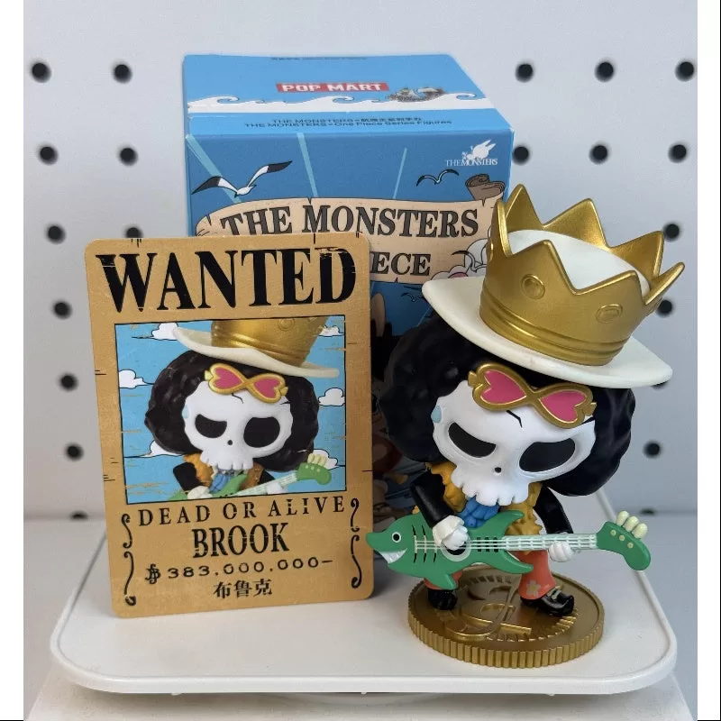 Labubu Los Monstruos X Serie One Piece BROOK