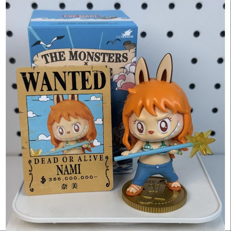 Labubu Los Monstruos X Serie One Piece NAMI