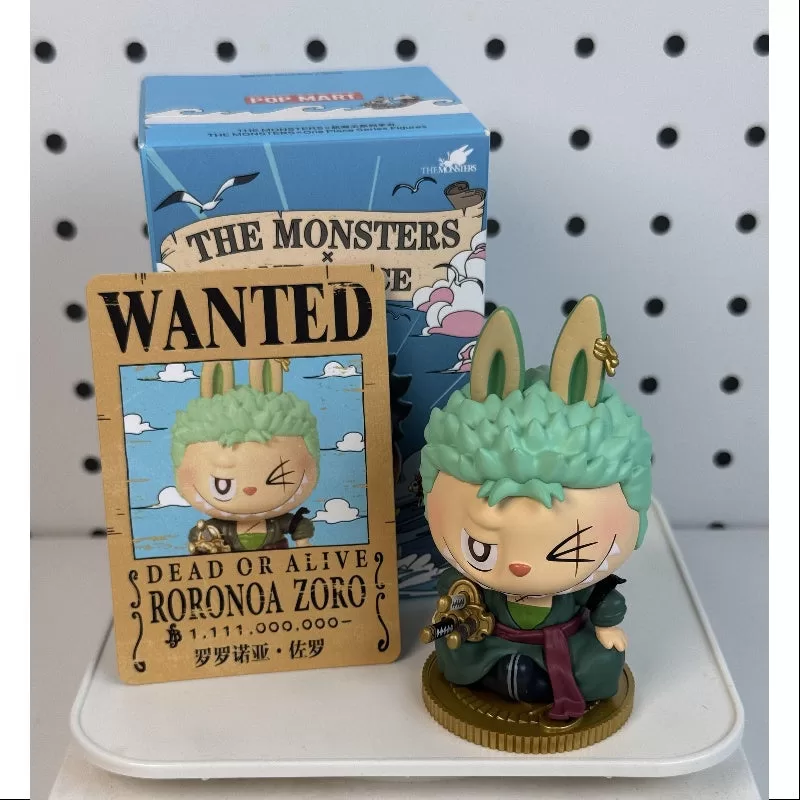 Labubu Los Monstruos X Serie One Piece RORONOA ZORO