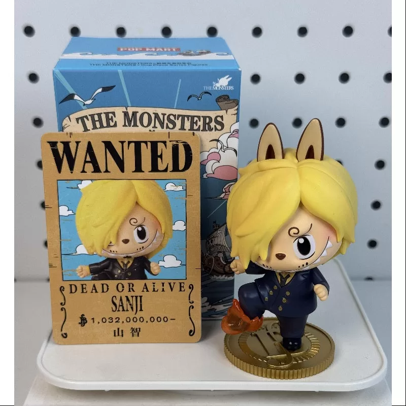 Labubu Los Monstruos X Serie One Piece SANJI