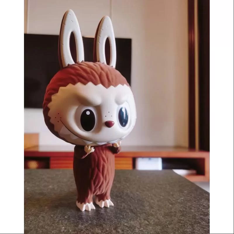 Labubu Los Monstruos Zimomo Fuzzy Brown PTS LIMITADO
