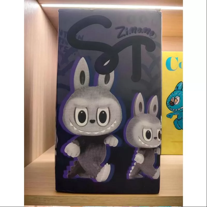 Labubu Los Monstruos Zimomo ST Gray LIMITADA