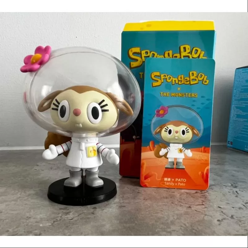 Labubu Los Monstruos x Bob Esponja Serie Sandy X Pato