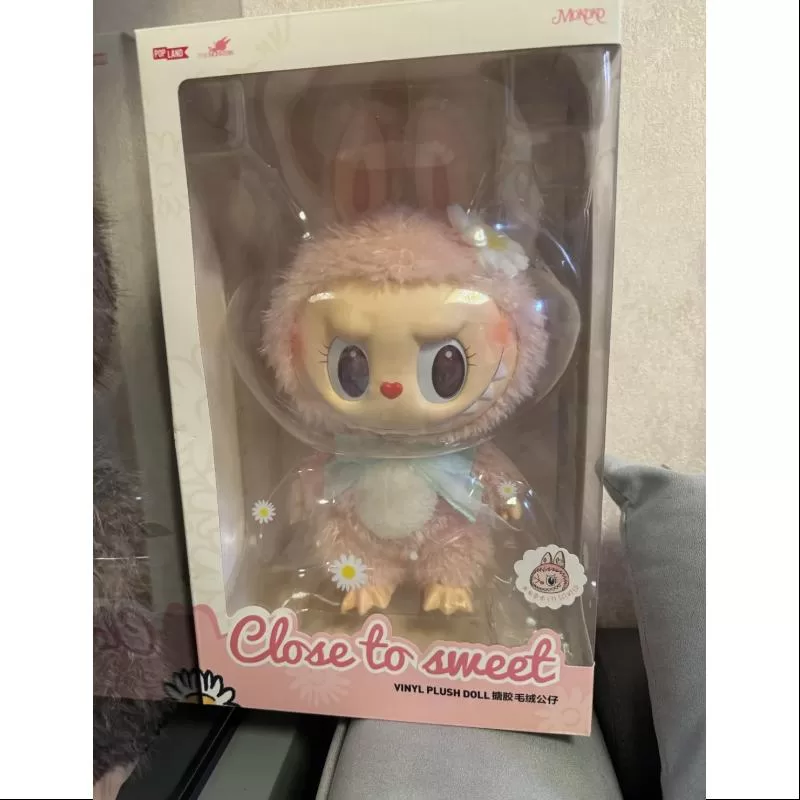 Labubu Mokoko Close to Sweet – Muñeca de peluche de vinilo de edición limitada